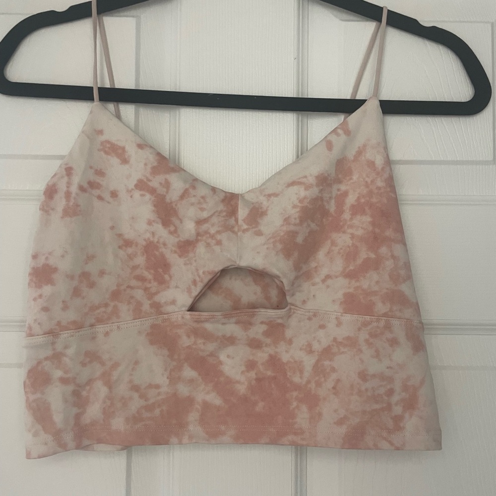 Abercrombie & Fitch Tie Dye Crop Tank